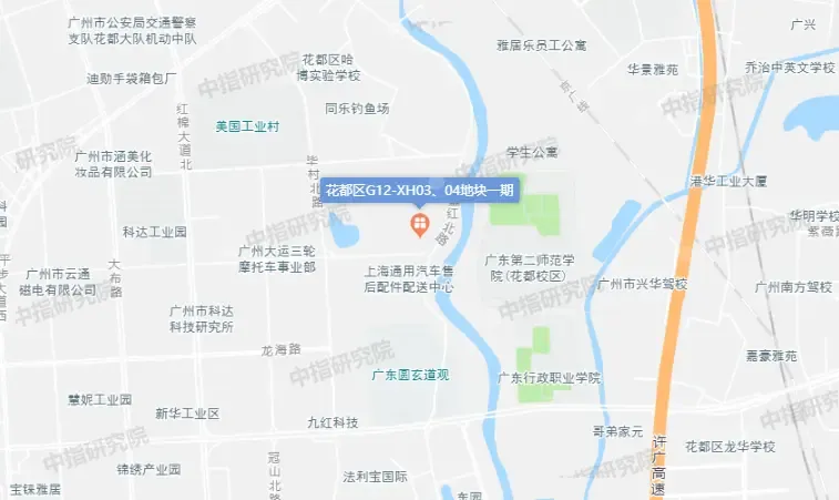 一竞价!恒大22亿元夺下广州花都区一宗宅地,楼面价12406元/㎡