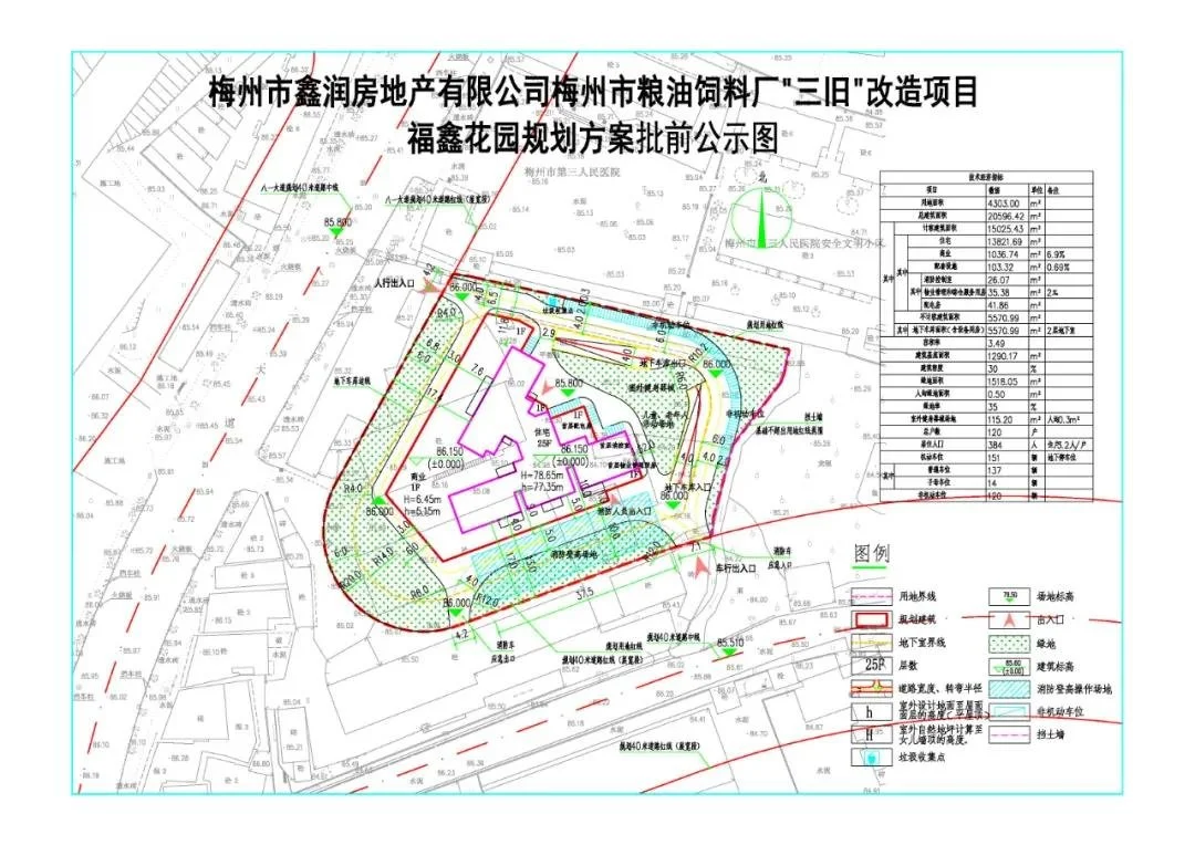 梅江区这个"三旧"改造项目规划出炉,拟建商住楼!