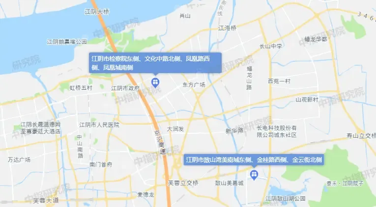 旭辉、华晟10.34亿分食无锡江阴2宗宅地，楼面价13340元/㎡