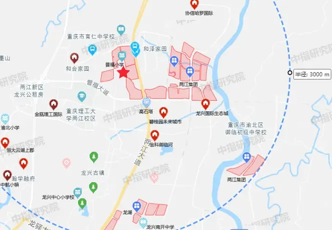 楼面价破4千!两江置业16.75亿溢价斩获重庆龙兴378.5亩宅地