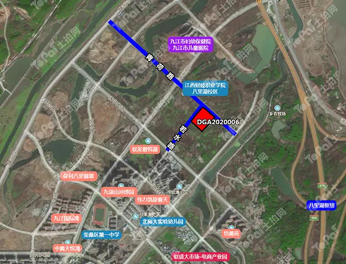 414九江土拍第五宗揭晓恭喜九江城投今天再拿八里湖新区地块楼面价