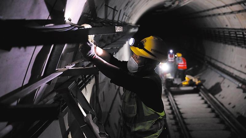 地铁4号线建设按下“快进键” 预计6月开始联调联试