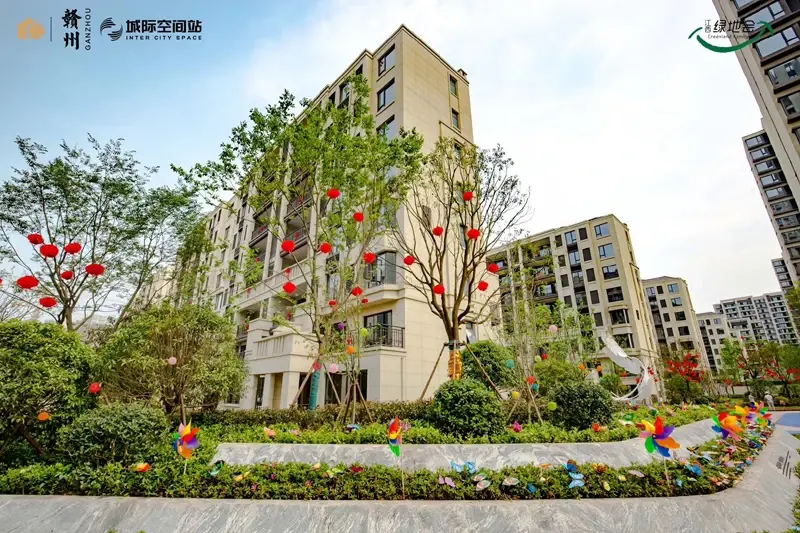 绿地赣州城际空间站一期交房在即实景邂逅理想生活