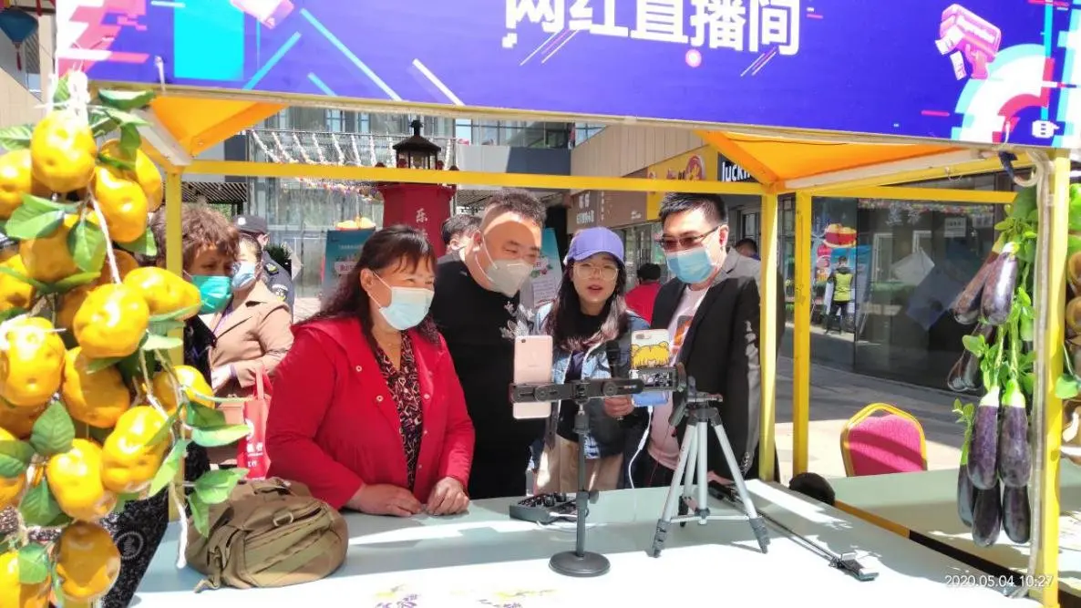 书记带货百姓逛市集 | 热烈祝贺法库县丁家房镇农产品电商供销基地落户阳光100凤凰街！