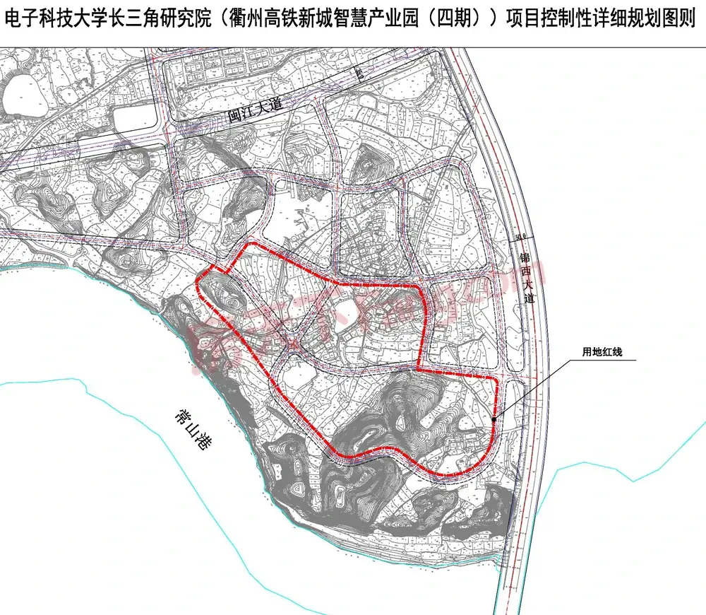 衢州高铁新城智慧产业园规划公示 将建设电子科技大学