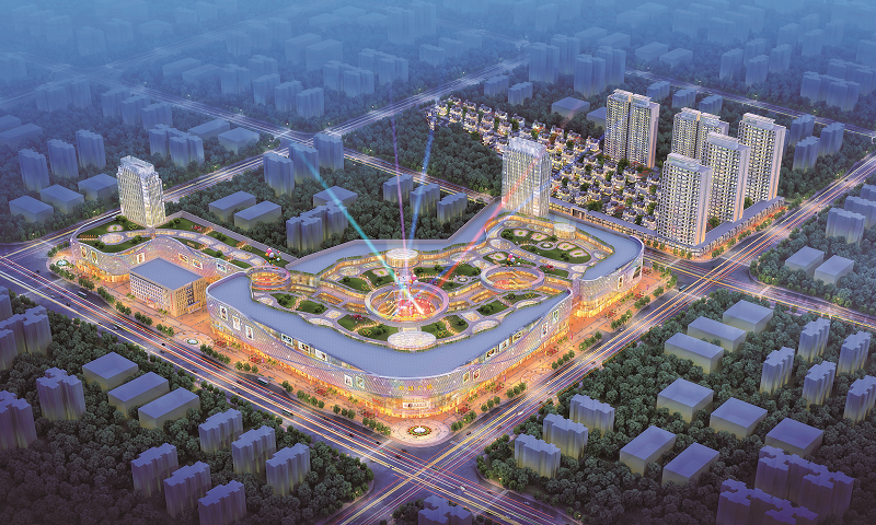 增城新添占地500亩大型商贸城，东进广场布局广州东部交通枢纽中心