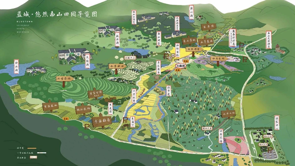 零距离的第一站,来到了蓝城首座田园美学小镇——悠然南山.