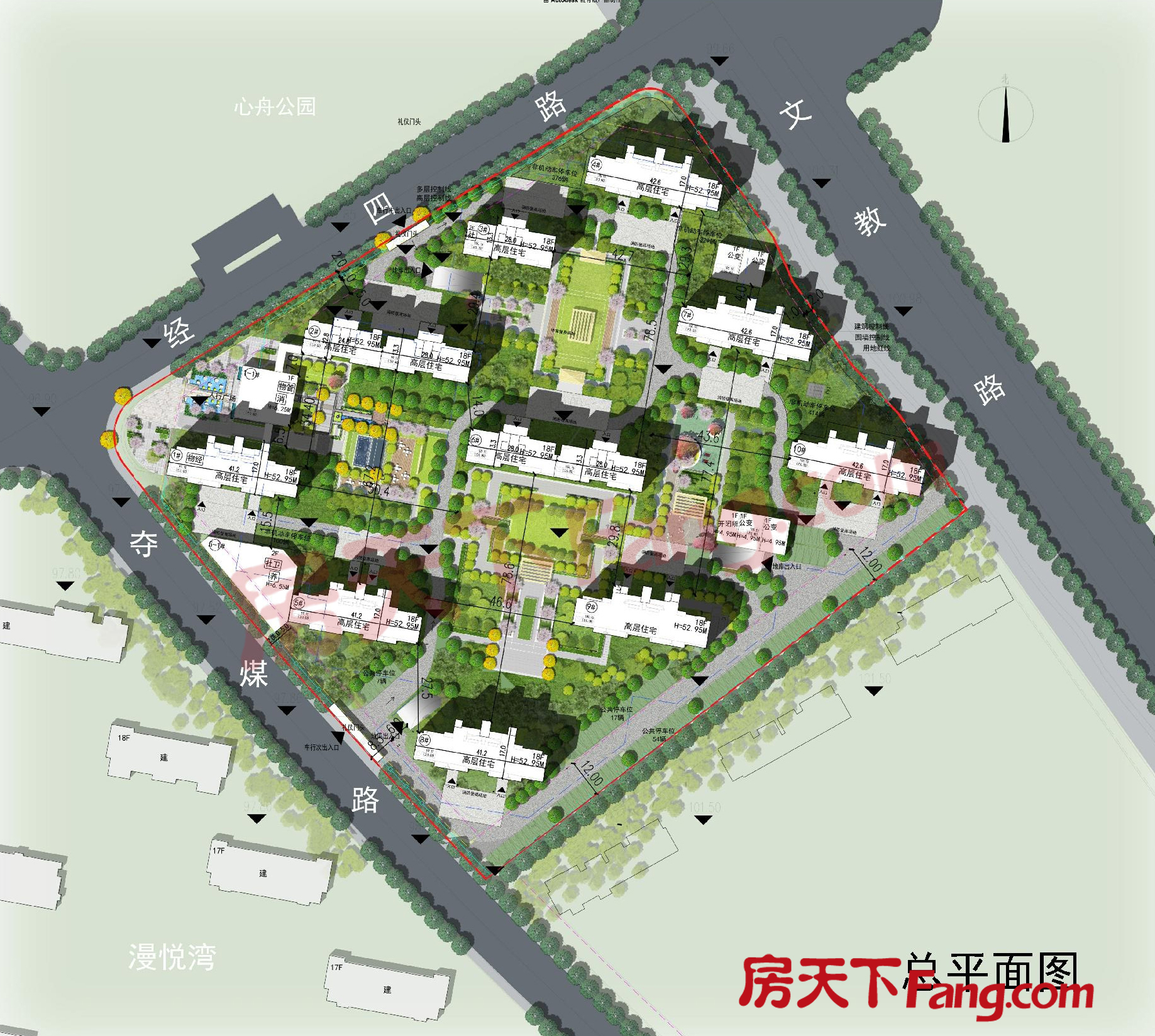 常山县一新楼盘规划公示,将建住宅600多套