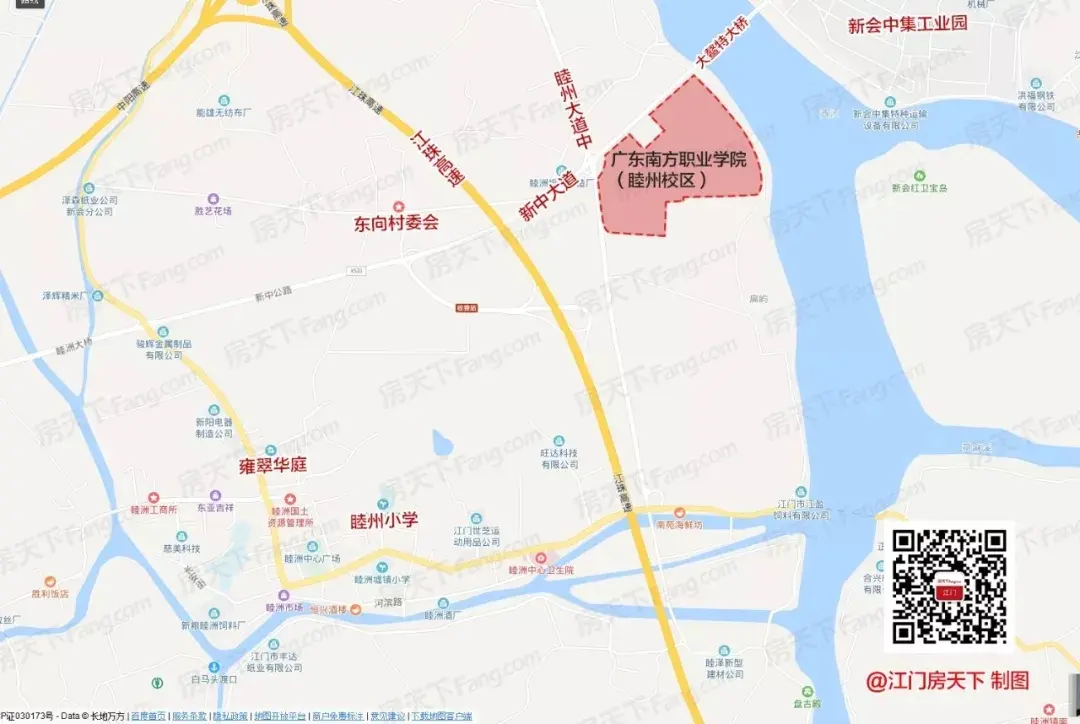 新会又一沉睡土地被唤醒新增酒店公寓区域地块将被盘活