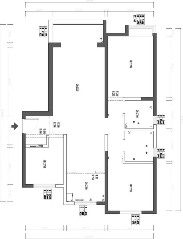 80平米小户型简约装修 没沙发也没电视也能住的舒适