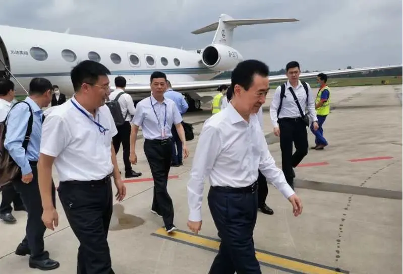 万达集团董事长王健林一行考察水东地块丨再添重磅利好，区域升级再加速