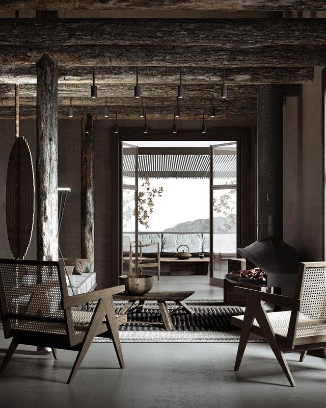 4个日式侘寂风格室内设计产生一种令人安心的生活感