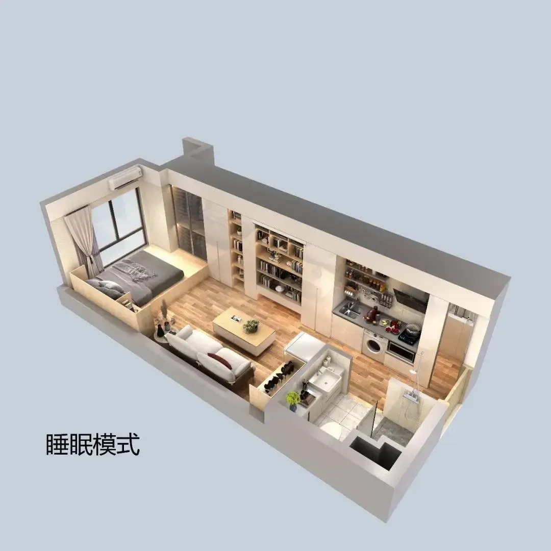 容得下所有空间｜小家越住越大，超强收纳公寓给你浩瀚体验