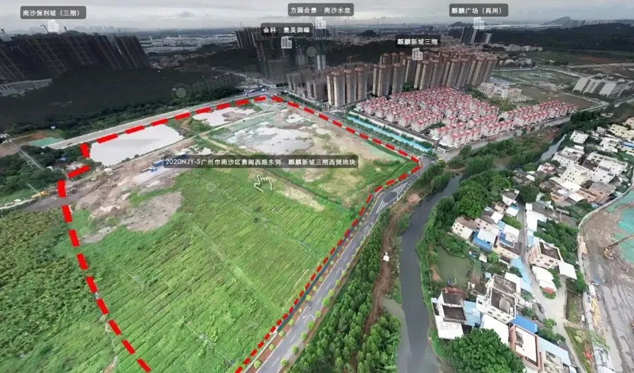 佳兆业26.45亿底价摘广州南沙154亩商住地，黄埔区新推12.38万㎡宅地