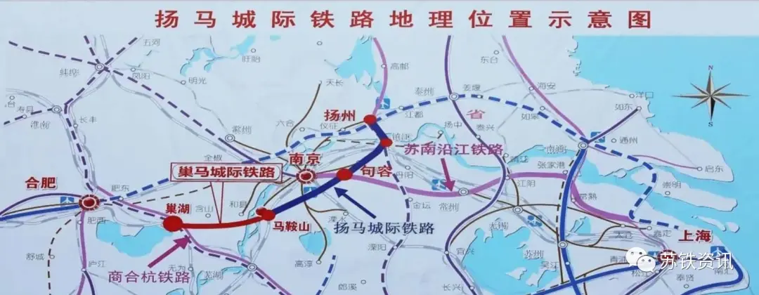 涉及扬州的又一条铁路镇宁马城际铁路有了最新进展