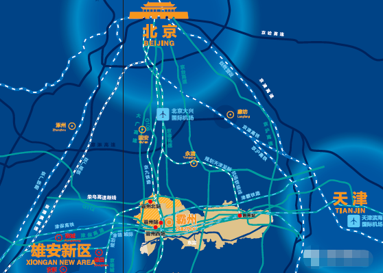 全球最密高铁区诞生，霸州成为京津雄产业交汇的城市
