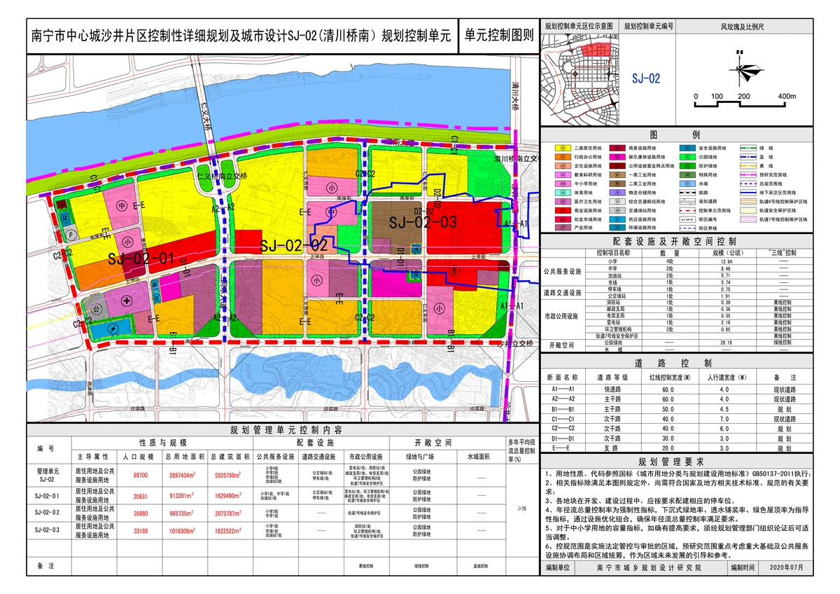 南宁沙井片区控制性详细规划及城市设计方案出炉