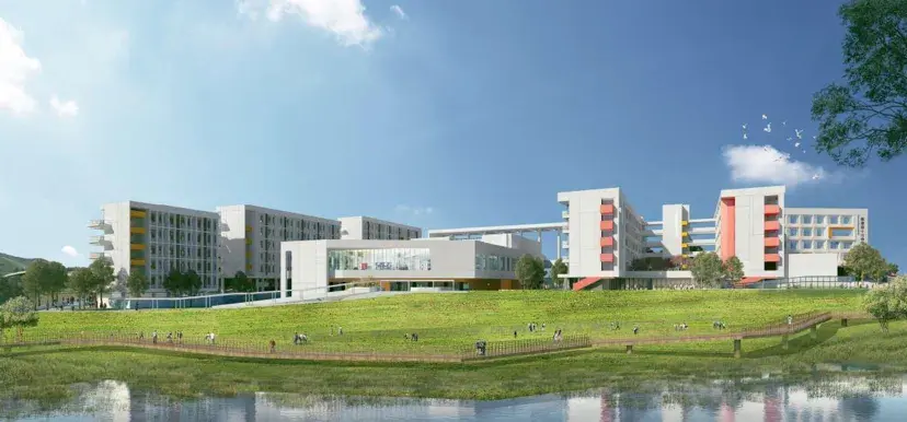 梧州市第十六中学规划用地面积46770.