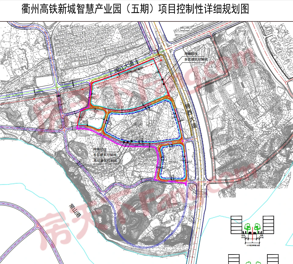 衢州高铁新城,智慧新城三宗地块公示 将建住宅,学校,商业.