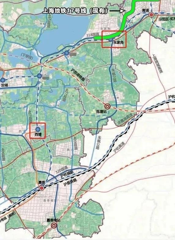 上海地铁9号线延伸枫泾姚庄示范1上海17苏州10号线都来了