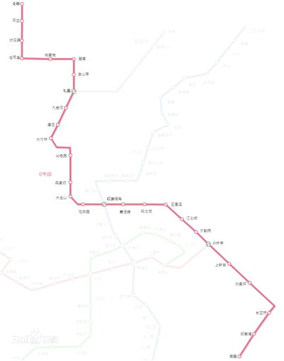 重庆轨道 号线线路图|图源网络