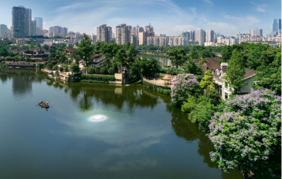 龙湖 东湖高新·春江郦城|流淌的至美景观，与盛夏共情深