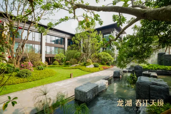 龙湖·春江天境|龙湖用“7万㎡新中式园林”扛鼎惠州面子