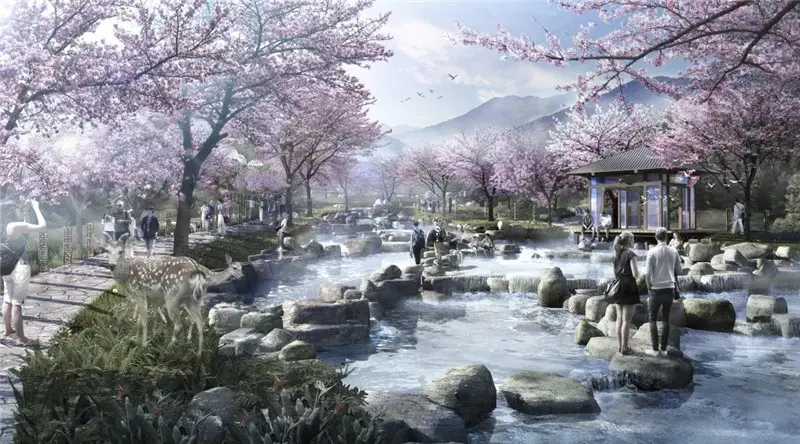 鼎龙·十里桃江项目汤川艺术小镇动工仪式圆满完成