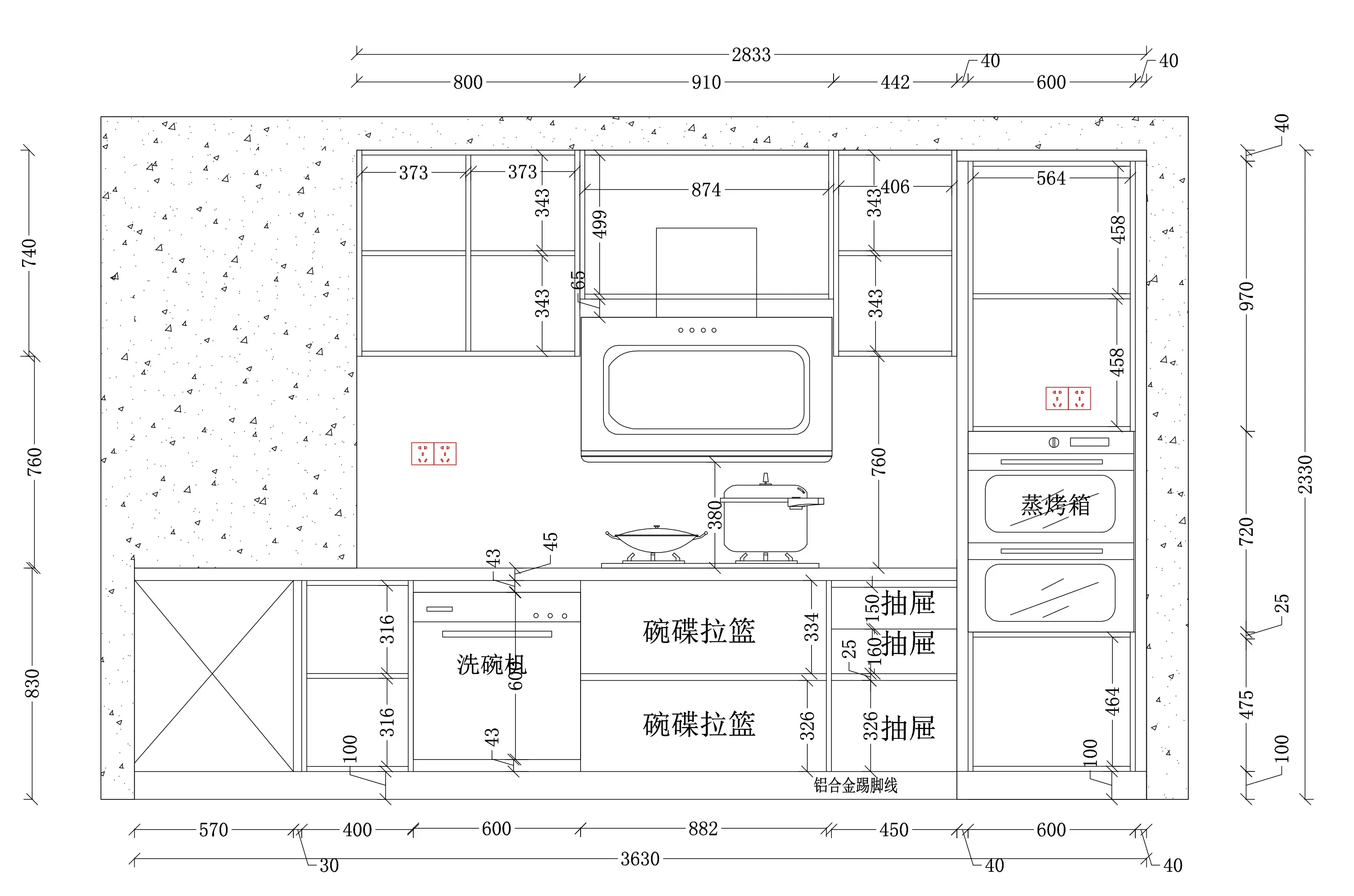 厨房装修,要在硬装水电之前,就要提前规划好厨房的空间布局,在哪里