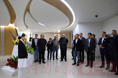 瑞士医药健康产业代表团回访河南 签约福通洛阳中德产业园