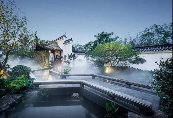 富江春居|新中式叠墅，古典与现代相融的生活美学！