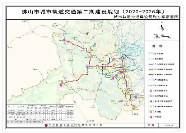 地铁fang线佛山第二轮地铁规划将批13号线要凉凉