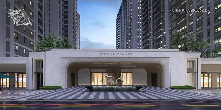 园林篇丨九山金茂府,追寻喧闹城市中的自然谧境_房产资讯-温州房天下