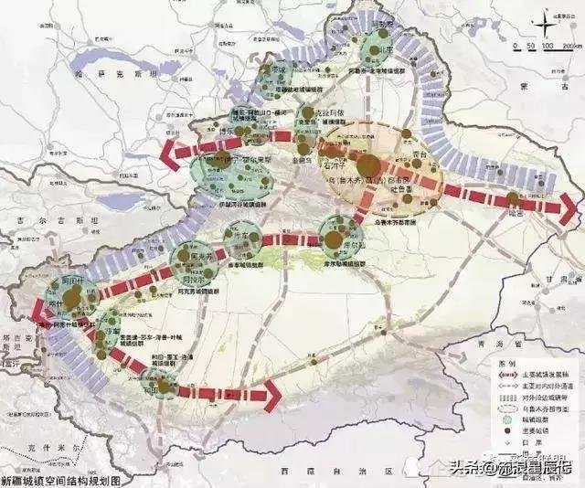重磅！新疆的总体规划出炉，看未来新疆各地州市的发展定位！