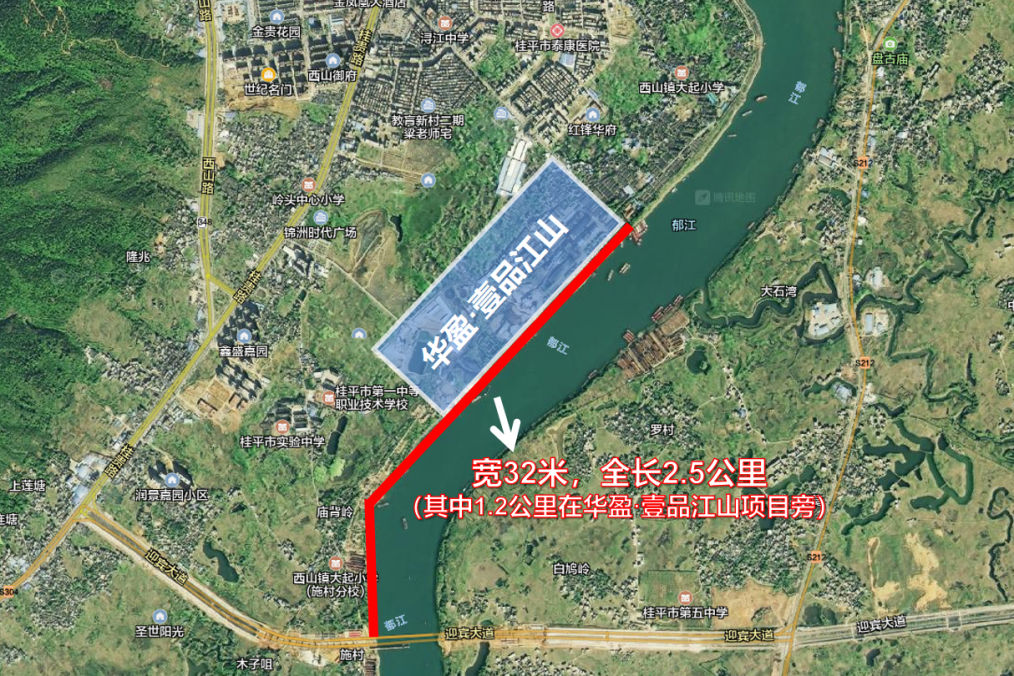 桂平滨江建设又传来好消息，投资3个亿！