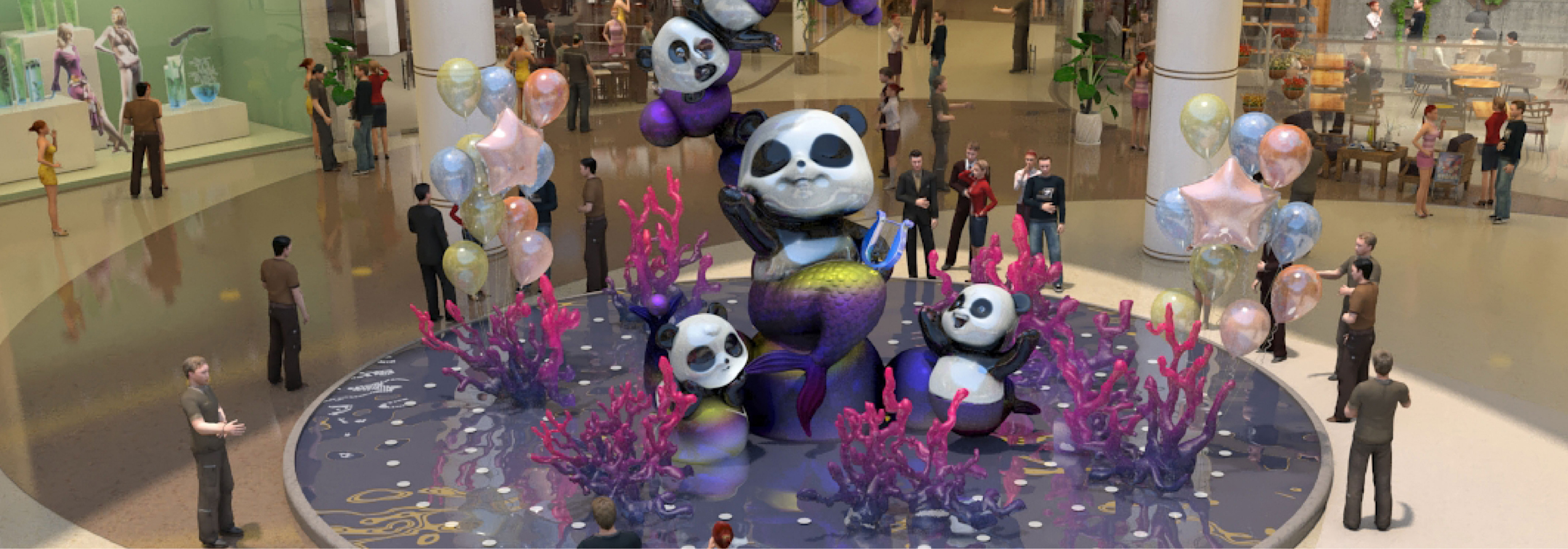 金城中心假日熊猫购物公园惊艳首秀 300+品牌首次亮相兰州西中心