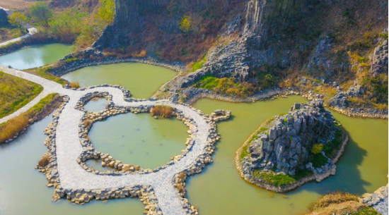 仪征捺山地质公园被评为扬州市最美秋色森林旅游点
