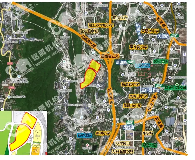 土拍快讯】万科以总价10.37亿元摘得沙坪坝组团一地,楼面价5008元/㎡