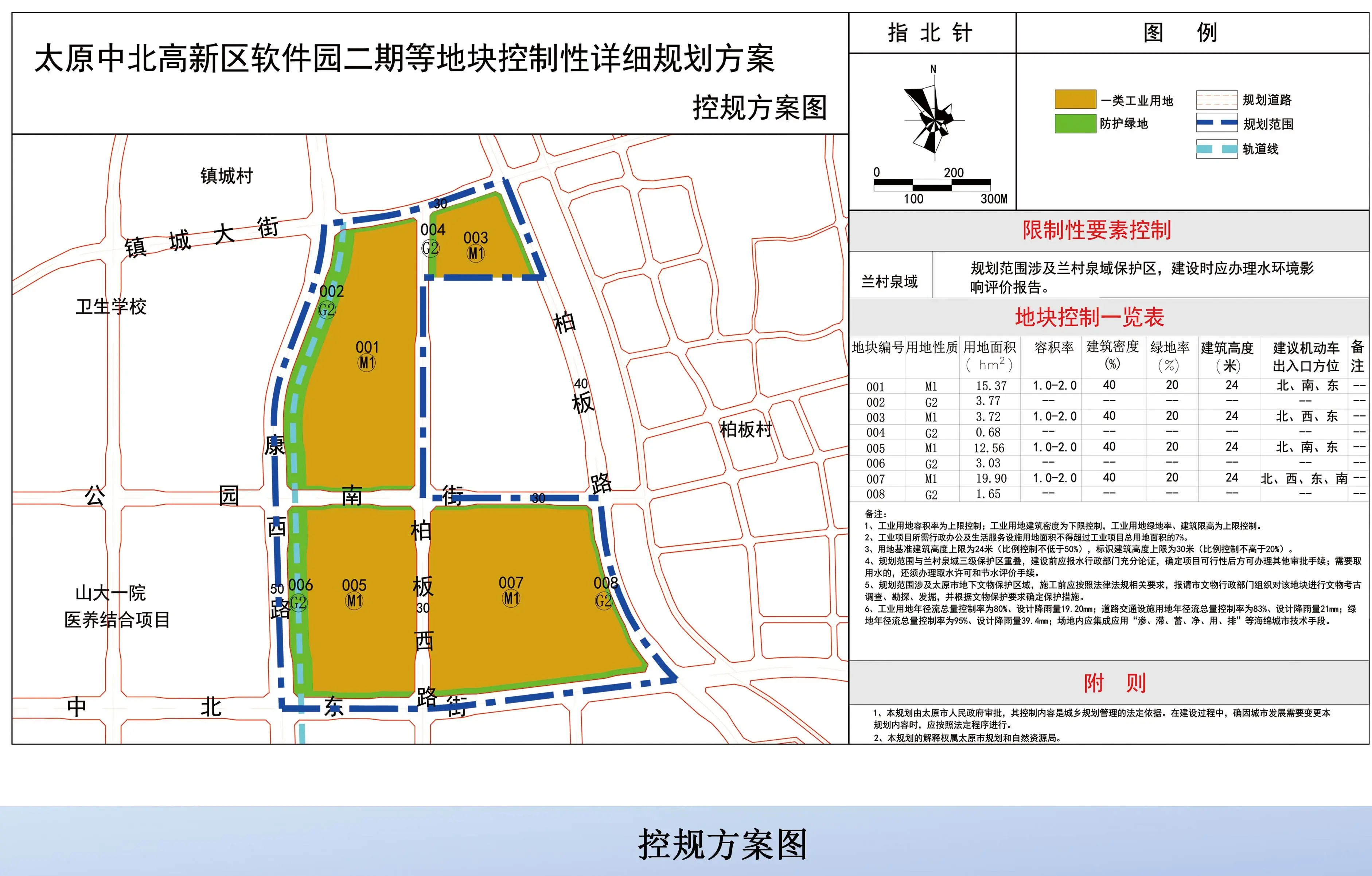 太原中北高新区软件园二期等地块规划出炉!