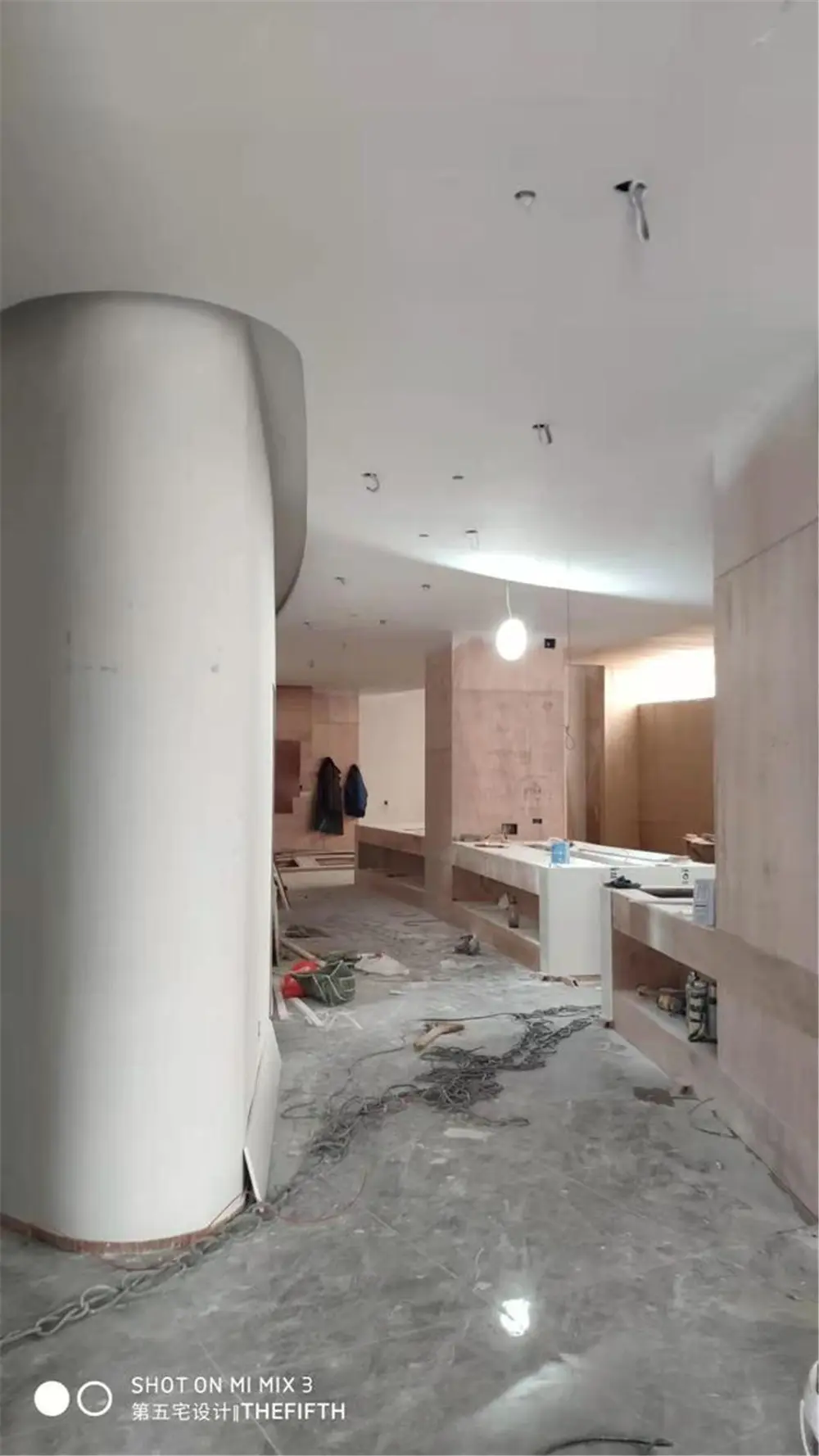 泰安装修智选假日酒店木制作施工现场实拍
