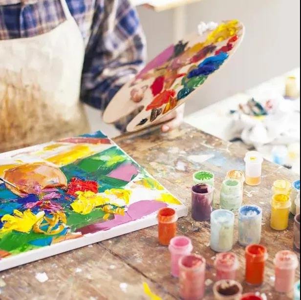 数字油画彩绘DIY 本周日来领荟湾过一把艺术家的瘾！