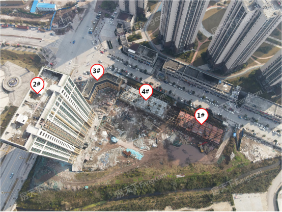 枣山园区1月工程进度 多个楼盘均已封顶