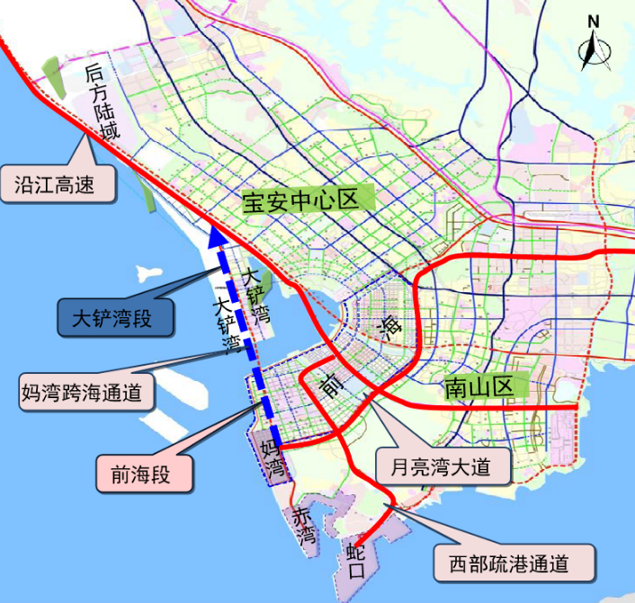 首次曝光！地铁5号线将衔接深圳首条跨海隧道