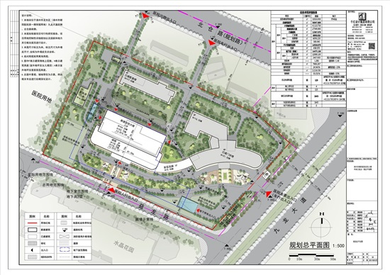 关注！漳州市医院朝阳院区一期工程设计方案规划总平面图公示