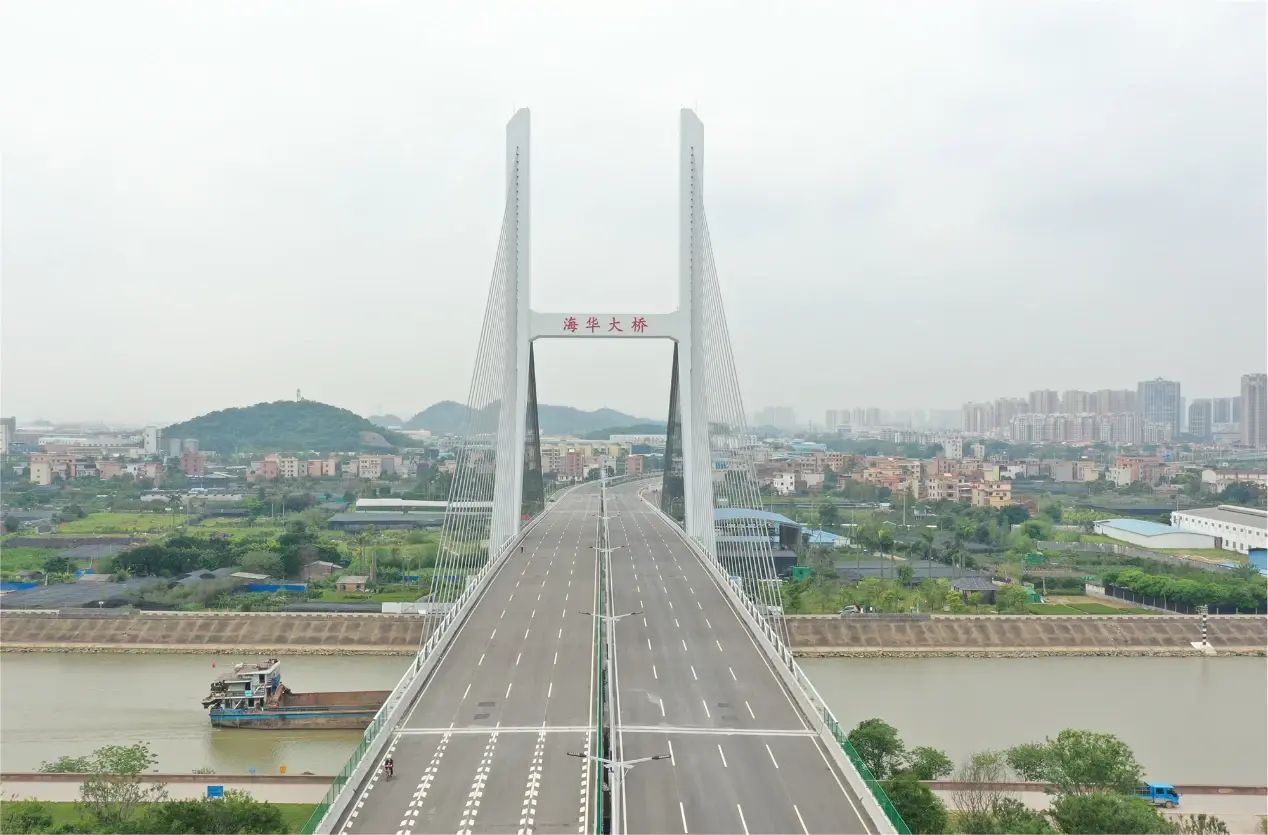 实景图来源佛山发布还有现成的番海大桥,海怡大桥,广台高速,105国道