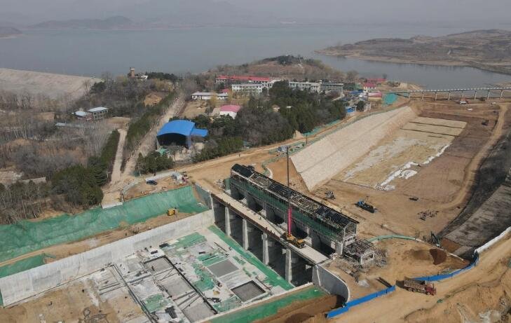 秦皇岛洋河水库除险加固工程主体工程完工