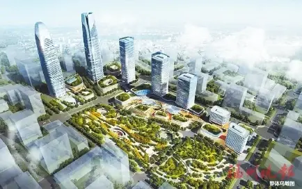 滨海新城CBD核心区将添新地标 打造城市副中心商务、商业集中区