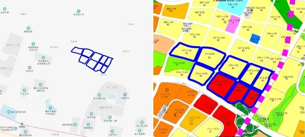 6,北碚区蔡家组团f标准分区f地块. (6号线向家岗旁地块)