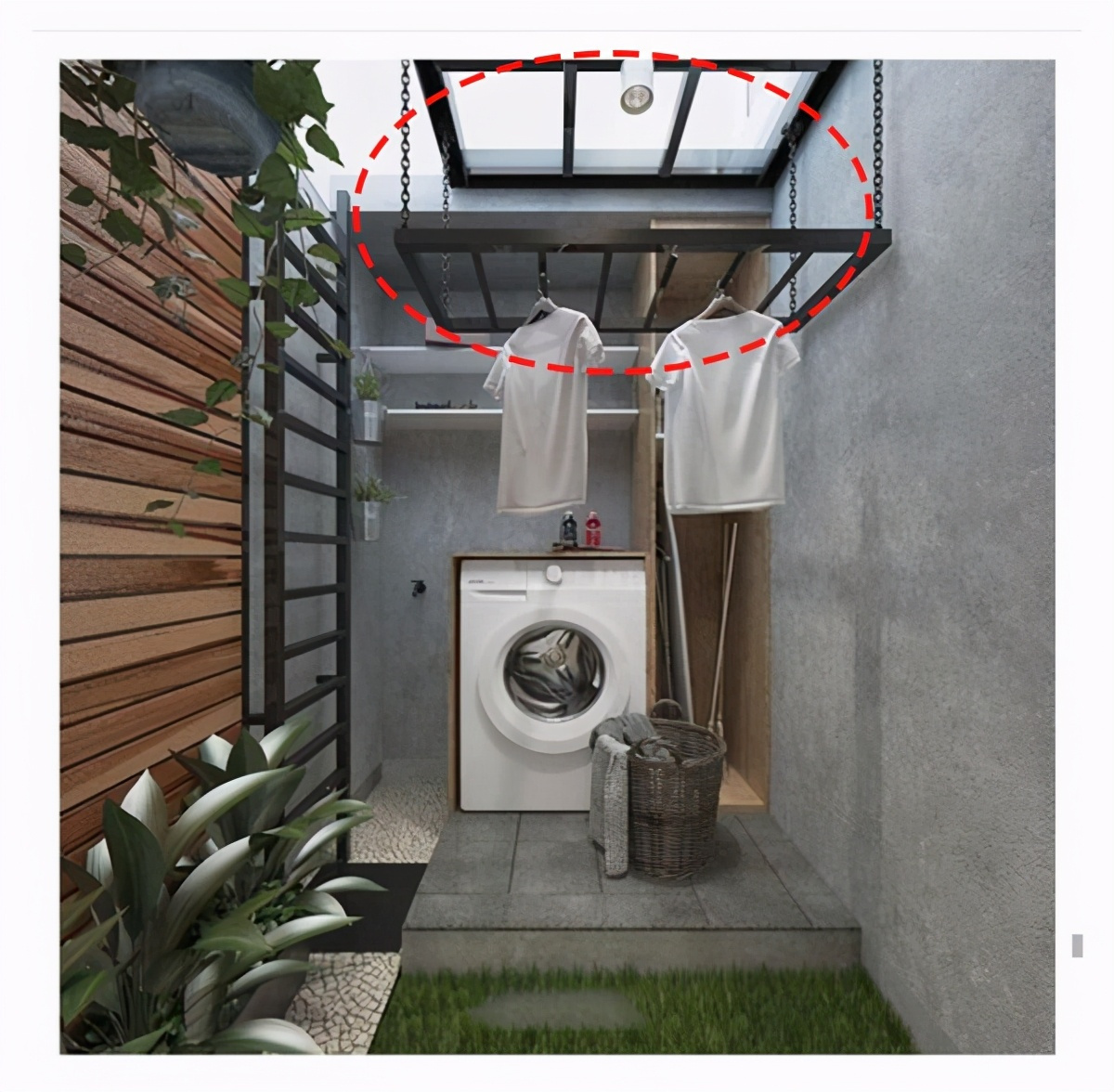 家庭洗衣房设计平面图_齐家网装修效果图