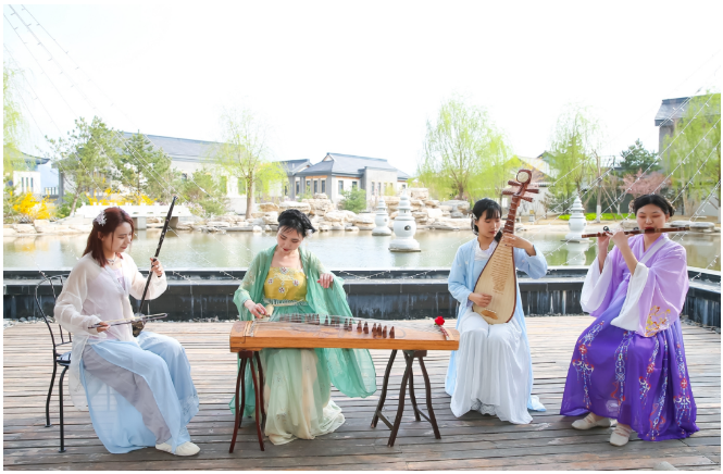 汉服、汉舞、国乐演奏…河北这一山谷小镇掀起京津冀国风度假热潮